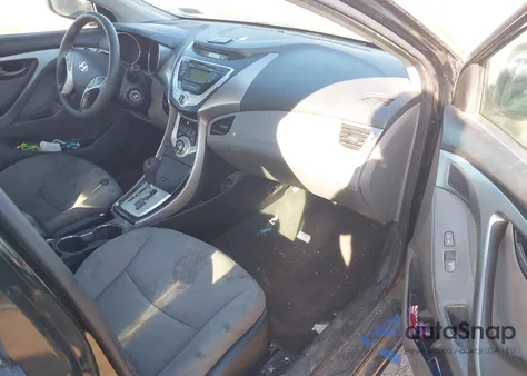 2012 Hyundai Elantra Gls из США, поврежденный, VIN 5NPDH4AE4CH092071